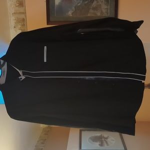 Large Black Long Sleeve Men's Dress Shirt